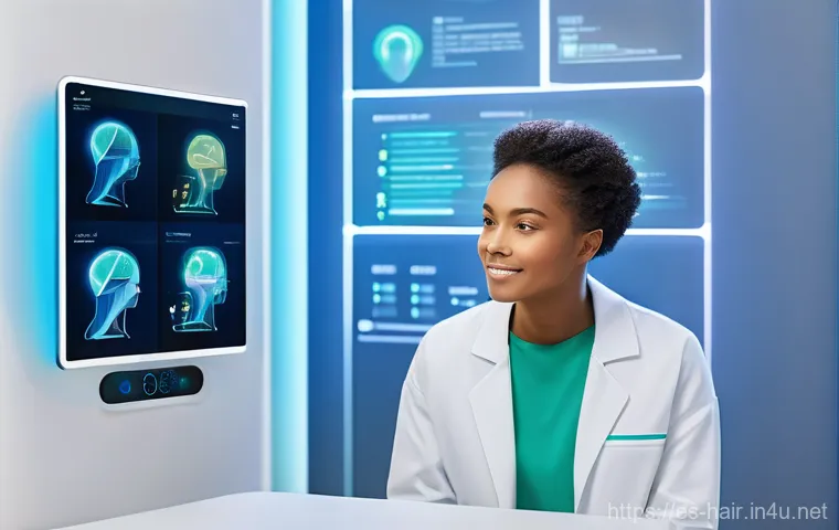 두피 가려움증 완화 샴푸 - **Image Prompt: Soothing Relief for Irritated Scalp**
    A medium shot of a person (any gender, 20s...