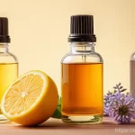 아로마테라피 샴푸 추천 - Here are three detailed image generation prompts in English, inspired by the benefits of aromatherap...